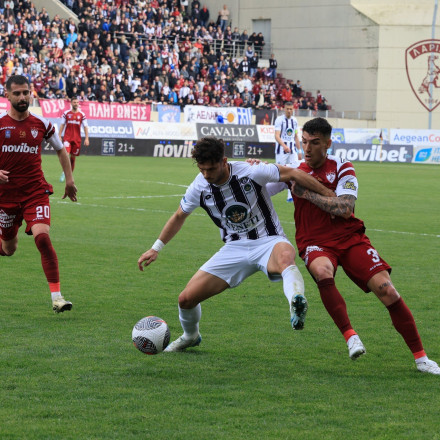 Super League 2: Ισόπαλο 1-1 τελείωσε το ντέρμπι κορυφής του Α' Όμιλου ανάμεσα σε ΑΕΛ και Ηρακλή[Vid]