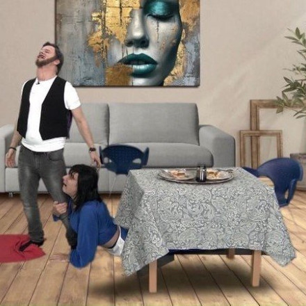 MITSI VAR: Το μαρτύριο της Αντελίνας Βαρθακούρη στο σπίτι με το Χάρη, όπως το φαντάζεται η Χρηστίδου