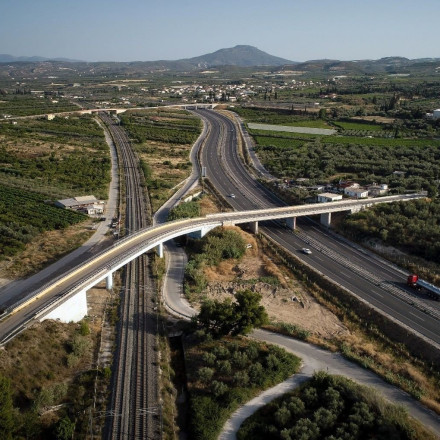 Τελικές εργασίες κατασκευής και σύνδεσης με τον νέο αυτοκινητόδρομο Πατρών – Πύργου
