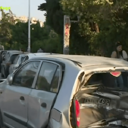 Τροχαίο στη Θεσσσαλονίκη: Τρελή κούρσα λεωφορείου - Διέλυσε πάνω από 10 σταθμευμένα αυτοκίνητα