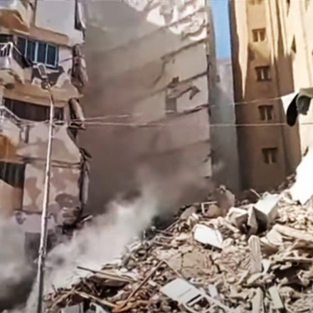 Αίγυπτος: Κατέρρευσε 13όροφο κτίριο στην Αλεξάνδρεια - Πληροφορίες για εγκλωβισμένους