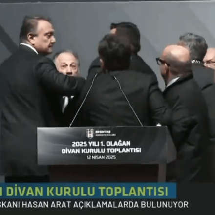 Μπεσίκτας: Ένταση και ξύλο στη Γενική Συνέλευση [Vid]