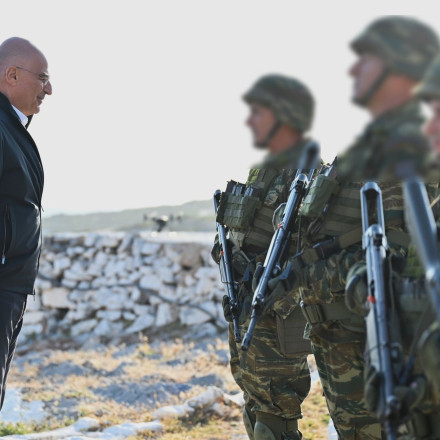 Ο Νίκος Δένδιας θα κάνει Ανάσταση στο φυλάκιο της νήσου Παναγιάς των Οινουσσών