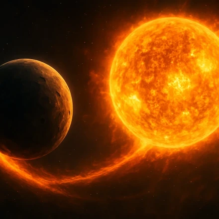 Γιγαντιαίος πλανήτης καταβροχθίζεται από το άστρο του - Μια σπάνια παρατήρηση