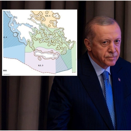 «Πυρά» σε Ερντογάν για τον Θαλάσσιο Χωροταξικό Σχεδιασμό - «Ποιος δίνει στην Ελλάδα το θάρρος;»