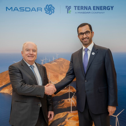 Η Masdar oδηγεί σε νέα εποχή ανάπτυξης την TEΡΝΑ ΕΝΕΡΓΕΙΑΚΗ
