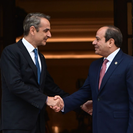 Τηλεφωνική επικοινωνία του Κυριάκου Μητσοτάκη με τον Πρόεδρο της Αιγύπτου