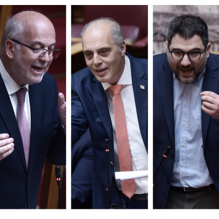 Μετωπική στη Βουλή με σκληρούς χαρακτηρισμούς για το πόρισμα Καρώνη: «Αλήτες» - «Είστε κλόουν»