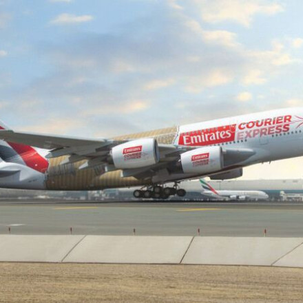 Η Emirates αποκαλύπτει τη νέα εμφάνιση του A380 για την υπηρεσία Courier Express