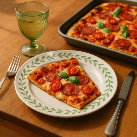 Συνταγή για εύκολη και απολαυστική σπιτική πίτσα