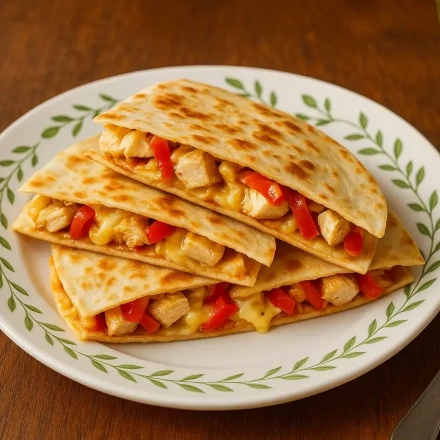 Συνταγή για quesadillas με κοτόπουλο και γιαούρτι