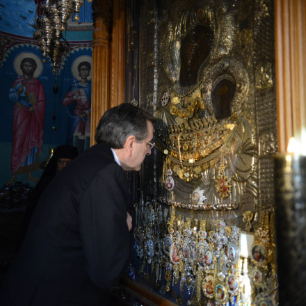 Σαμαράς από Άγιο Όρος για τα σενάρια νέου κόμματος: «Πολλοί ρωτούν, θα συνεχίσουν να ρωτάνε»