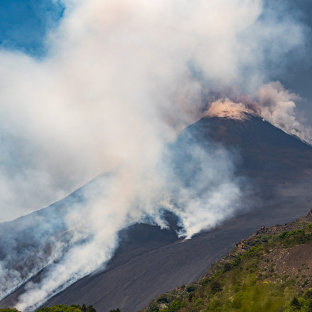 Η έκρηξη του ηφαιστείου της Αίτνας από δορυφόρο - Εντυπωσιακή εικόνα του Copernicus