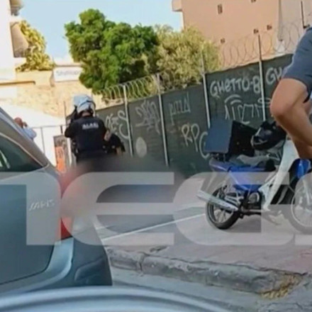 Κολωνός - Βίντεο ντοκουμέντο: Η ακινητοποίηση του τραυματισμένου ληστή