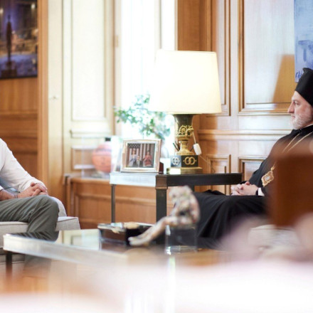 Μητσοτάκης: Συνάντηση του πρωθυπουργού με τον Αρχιεπίσκοπο Αμερικής Ελπιδοφόρο