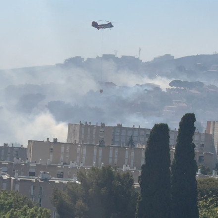 Εκατοντάδες τραυματίες από την μεγάλη φωτιά στη Μασσαλία