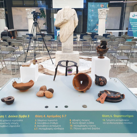 Γεμάτη αρχαιότητες η «Υπόγεια Δράμα» -Το δίκτυο φυσικού αερίου έφερε στο φως την ιστορία της πόλης