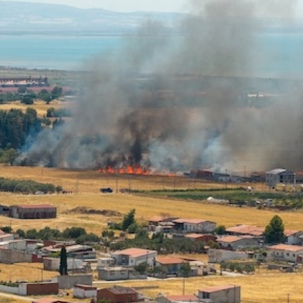 Υπό μερικό έλεγχο η φωτιά στην Αλεξανδρούπολη