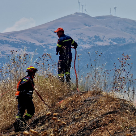 Φωτιά τώρα στη Σταμνά Αιτωλοακαρνανίας - Μήνυμα από το 112