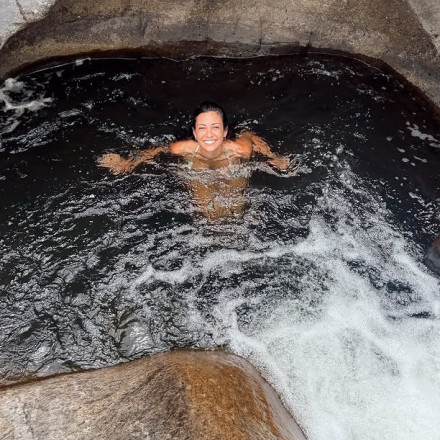 Ευγενία Σαμαρά: Πτώση από καταρράκτη 10 μέτρων