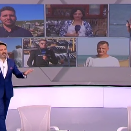 Το πρωτότυπο «αντίο» των ρεπόρτερ της «Πρωινής Ζώνης» - Ευχήθηκαν από στεριά, θάλασσα και μποστάνια