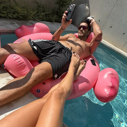 Γιώργος Καράβας: Τρέξιμο και βουτιές με το… μωράκι