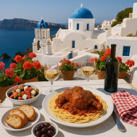 Κόκορας κρασάτος με μακαρόνια – Η κυκλαδίτικη παράδοση στο πιάτο