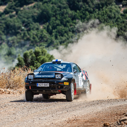 PEMA Ιστορικό Ράλλυ Ακρόπολις Sporting 1ο ΣκέλοςΕπικεφαλής οι Latvala-Hussi