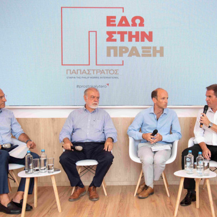 Παπαστράτος στη ΔΕΘ: Συζήτηση για τις προκλήσεις της βιώσιμης διαχείρισης των υδάτινων πόρων
