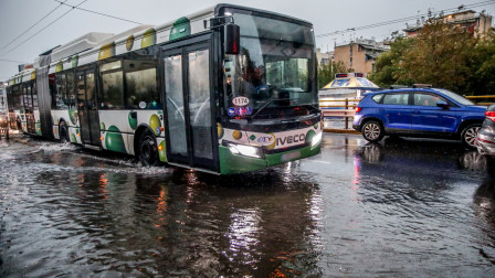 Νυχτερινή καταιγίδα στην Αθήνα: Πτώση δέντρων, πλημμύρες και χαλάζι - Πώς θα κινηθεί η ADEL