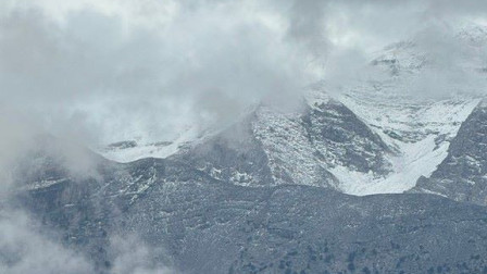 Κρήτη: Εντυπωσιακές εικόνες από τον χιονισμένο Ομαλό - Η φύση στα καλύτερά της!