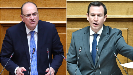 Μετωπική Λαζαρίδη-Δουδωνή για τις κουμπαριές: «Είστε άθλιοι πολιτικά, πέσατε στον ίδιο σας το λάκκο»