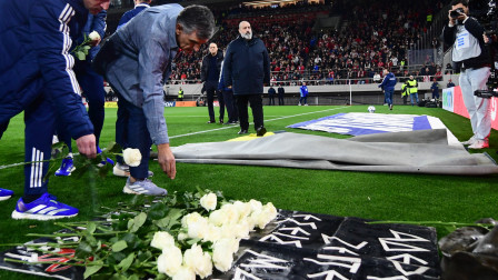 Ολυμπιακός - Παναθηναϊκός: Ράγισαν καρδιές πριν τη σέντρα στη μνήμη των θυμάτων της Θύρας 7