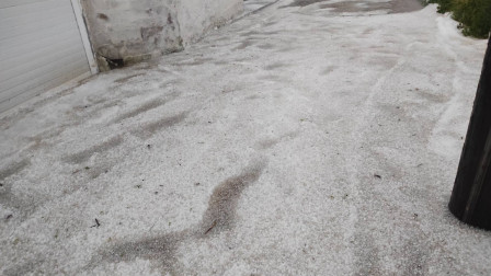 Χίος: Μεγάλες ζημιές σε καλλιέργειες και σπίτια από τη χαλαζόπτωση - Πλημμύρες σε όλο το νησί