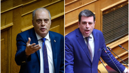 Βελόπουλος: «Λες "Αλτ! Τις ει;" και μπουμπουνάς» - Καιρίδης: «Είστε αντεθνικό πρόβλημα»