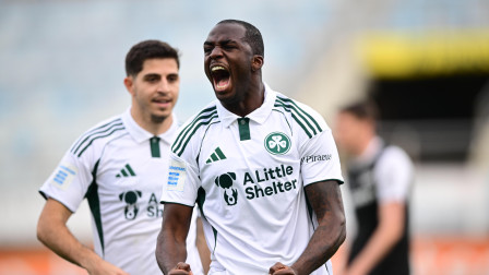 ΟΦΗ - Παναθηναϊκός 0-2: Πέρασε από τη βροχερή Κρήτη με σεληνιασμένο Τεττέη