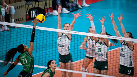 Τα κορίτσια του Παναθηναϊκού πάλεψαν, αλλά ηττήθηκαν (3-2) στον πρώτο τελικό του CEV Challenge Cup