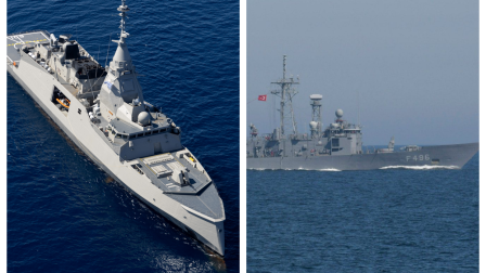 Κύπρος: Ελληνικές και τουρκικές φρεγάτες στο ίδιο «πεδίο» - Ο αντιναύαρχος Εγκολφόπουλος συγκρίνει