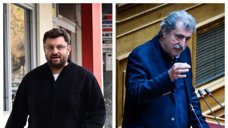 «Συντροφικός» καβγάς Πολάκη - Ζαχαριάδη στο Περιστύλιο