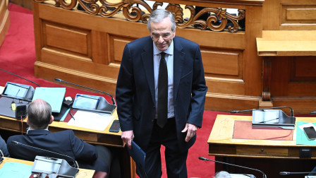 «Βόμβα» Σαμαρά στη Βουλή: «Οι υποκλοπές αφορούν και εμένα προσωπικά» - Δείτε το Βίντεο