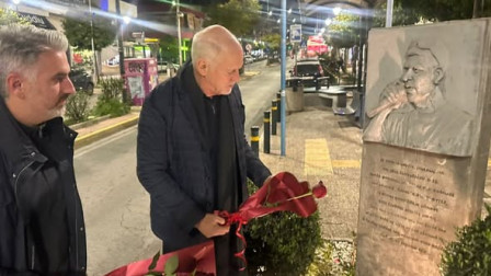 «Η δικαιοσύνη μίλησε, η απειλή του φασισμού παραμένει»: Ο Γιώργος Παπανδρέου στο μνημείο του Φύσσα