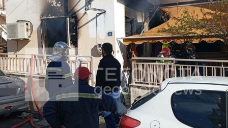 Με σοβαρά εγκαύματα σε κεφάλι και πρόσωπο ο 39χρονος μετά την φονική πυρκαγιά σε σπίτι στον Βόλο