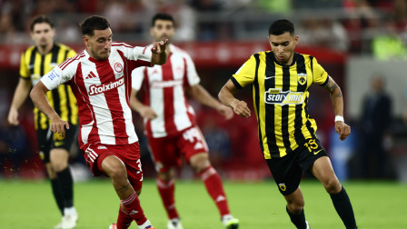 Ολυμπιακός - ΑΕΚ: Live το ντέρμπι τίτλου για την πρεμιέρα των Play Off της Super League