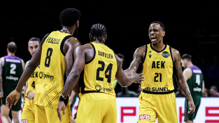 Μάλαγα - ΑΕΚ 65-78: «Πάτησε» τους Ισπανούς και προκρίθηκε επιβλητικά στον τελικό του BCL η Ένωση