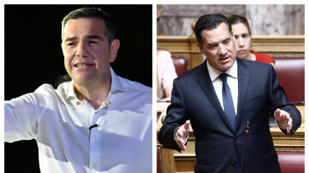 «Επίσκεψη» (;) Γεωργιάδη στο στρατηγείο του Τσίπρα...