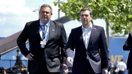 «Κύριος» ο Καμμένος μπροστά στους πρώην συντρόφους του Τσίπρα