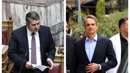 Επίσκεψη 40 λεπτών Μητσοτάκη στον Μυλωνάκη