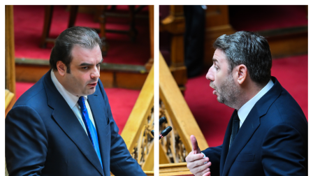 Μπρα ντε φερ Πιερρακάκη - Ανδρουλάκη: Οι μπηχτές για Τσίπρα, τα Ζάππεια και το... Νομισματοκοπείο