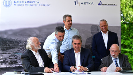 Τριπλός Κόμβος Σκαραμαγκά: Υπεγράφη η σύμβαση  - Μητσοτάκης: Έργο που αλλάζει τη Δυτική Αττική