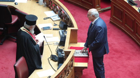 Κοινοβουλευτικό comeback για τον Γιάννη Αμανατίδη - Ορκίστηκε βουλευτής στη θέση της Νοτοπούλου